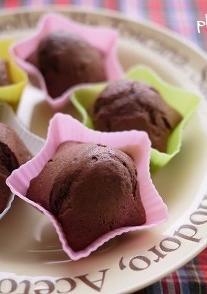 簡単！チョコカップケーキ-レシピのメイン写真