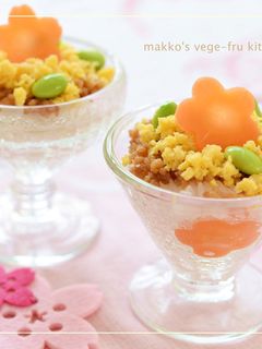 ひな祭りに♪簡単!鶏そぼろのちらし寿司-レシピのメイン写真