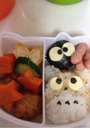 キャラ弁 トトロ♪-レシピのメイン写真