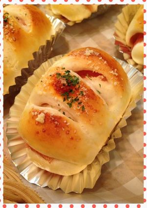 ベーコンロールぱん♪-レシピのメイン写真