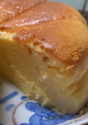 クリチ100ｇ♡簡単スフレチーズケーキ-レシピのメイン写真