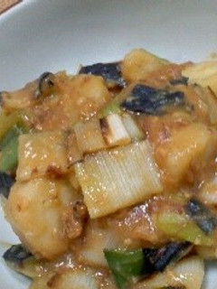 焼きねぎと里芋の甘みそ煮-レシピのメイン写真