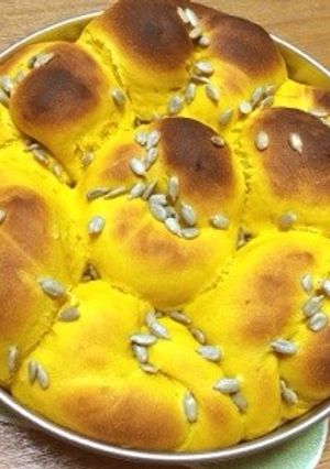 ♡かぼちゃの米粉食パン♡-レシピのメイン写真