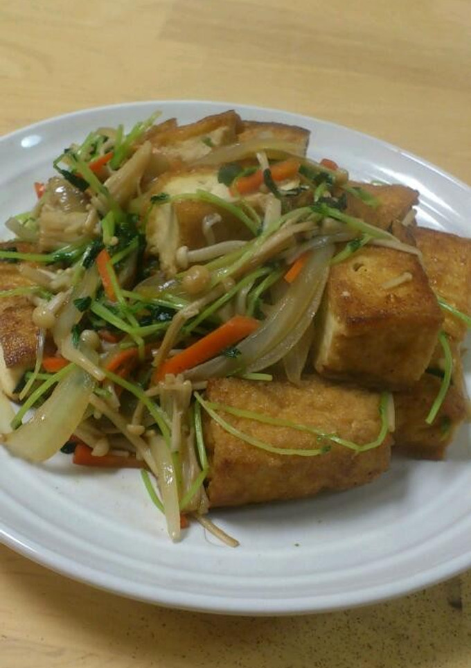 ✩厚揚げの野菜炒め✩-レシピのメイン写真