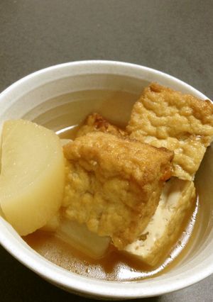 大根と厚揚げの煮物＊肉類の代わりに-レシピのメイン写真