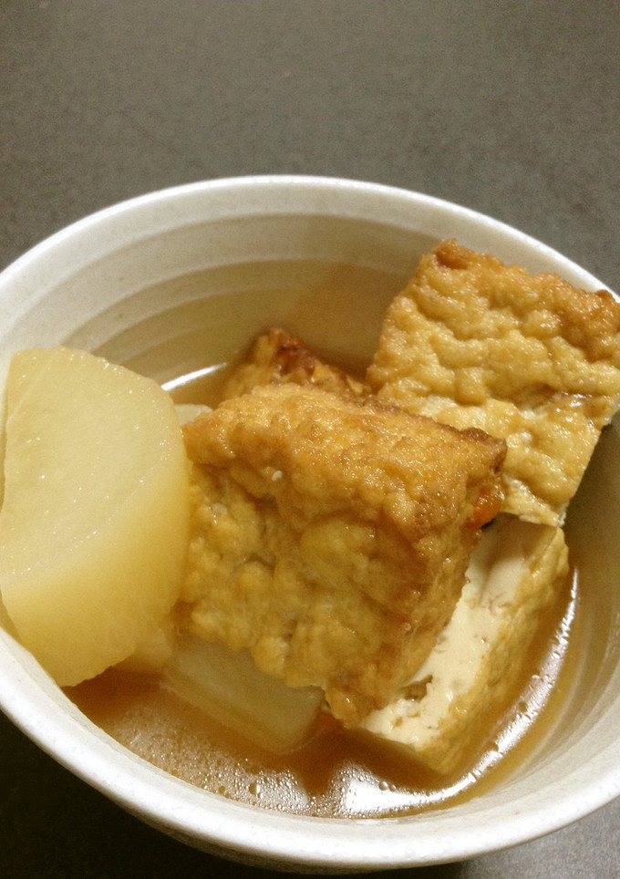 大根と厚揚げの煮物＊肉類の代わりに-レシピのメイン写真