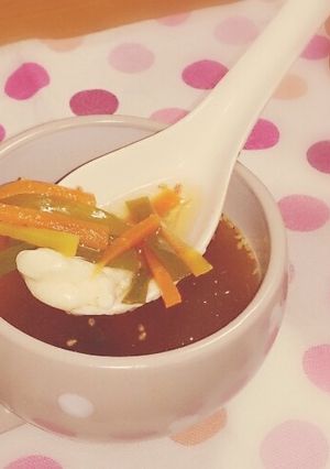 プチッと鍋でチーズとろけるチヂミスープ。-レシピのメイン写真