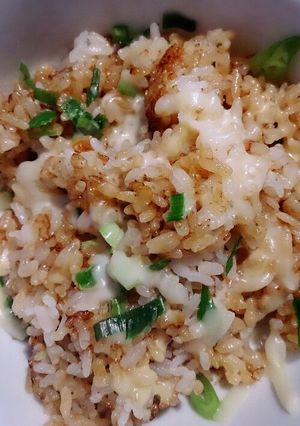 おにぎり面倒だから冷やご飯焼いちゃえー-レシピのメイン写真
