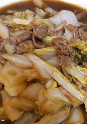 豚肉と白菜炒め～甘酢で～d(^-^)-レシピのメイン写真