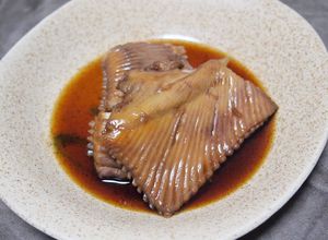 北海道の家庭から＊かすべの煮付け-レシピのメイン写真