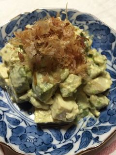 アボカドと豆腐の和風サラダ-レシピのメイン写真