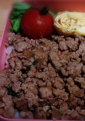 肉そぼろ-レシピのメイン写真