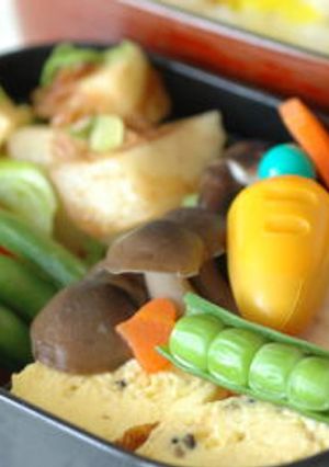 鶏つくねの長芋射込み弁当-レシピのメイン写真