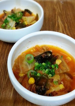 韓国式☆脂肪燃焼スープ！-レシピのメイン写真