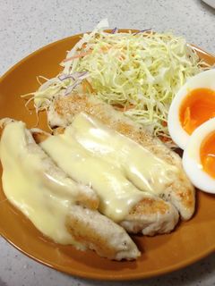 ささみチーズ焼き-レシピのメイン写真