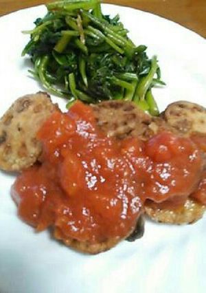 ヘルシー*蓮根はさみ揚げ-レシピのメイン写真