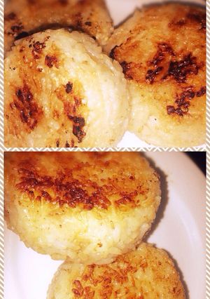 2つの味で定番焼きおにぎり♪お夜食にも♪-レシピのメイン写真