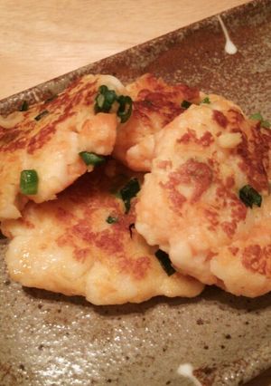 おろし人参のハンペンお焼き-レシピのメイン写真