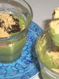 お手軽♪抹茶のブランマンジェ-レシピのメイン写真