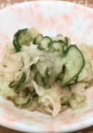 ●セロリとキュウリのおかか和え●-レシピのメイン写真