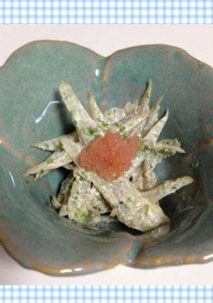 超簡単副菜シリーズ・ごぼうの磯風味和え-レシピのメイン写真