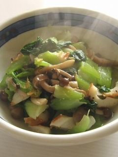 青梗菜とちくわの中華塩炒め-レシピのメイン写真