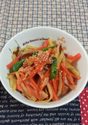 常備野菜ですぐできる☆じゃが芋のきんぴら-レシピのメイン写真