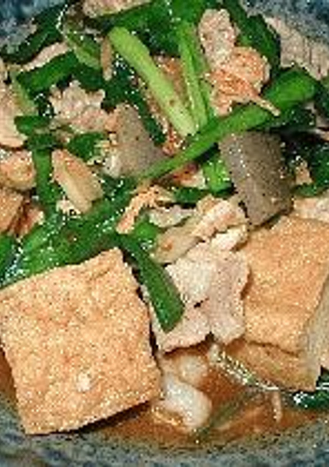 厚揚げと豚肉のキムチ炒め-レシピのメイン写真