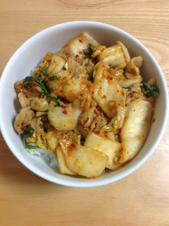 簡単☆豚キムチ丼-レシピのメイン写真