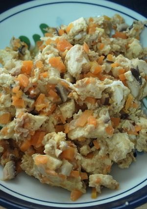 炒り豆腐（兼離乳食）-レシピのメイン写真