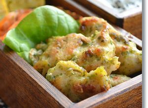 お弁当に◎鶏ささみ肉の青のり焼き-レシピのメイン写真