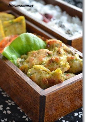 お弁当に◎鶏ささみ肉の青のり焼き-レシピのメイン写真