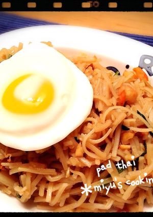 ＊パッタイ風ちゅるちゅる＊-レシピのメイン写真