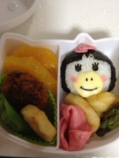 キャラ弁 ももかっぱちゃん-レシピのメイン写真