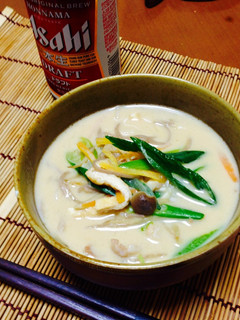 豚バラで♬酒粕蕎麦-レシピのメイン写真