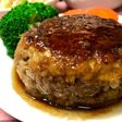 ふっくら♡肉厚でジューシーなハンバーグ♡