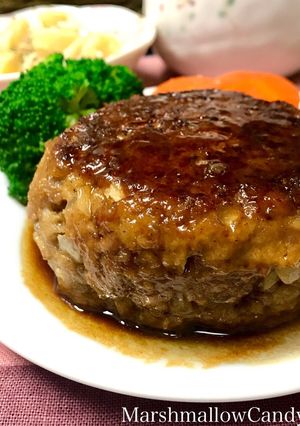 ふっくら♡肉厚でジューシーなハンバーグ♡-レシピのメイン写真