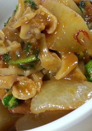 鶏大根のｺﾁｭｼﾞｬﾝ煮-レシピのメイン写真