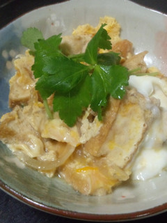 ☆厚揚げが美味しい♪親子丼☆-レシピのメイン写真