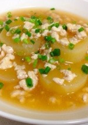 【覚書】大根の鶏そぼろあんかけ-レシピのメイン写真