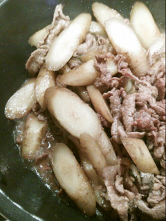 ㋩新ごぼうと牛肉の甘辛煮-レシピのメイン写真
