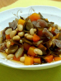 簡単☆普通に美味しい大豆の煮物☆-レシピのメイン写真