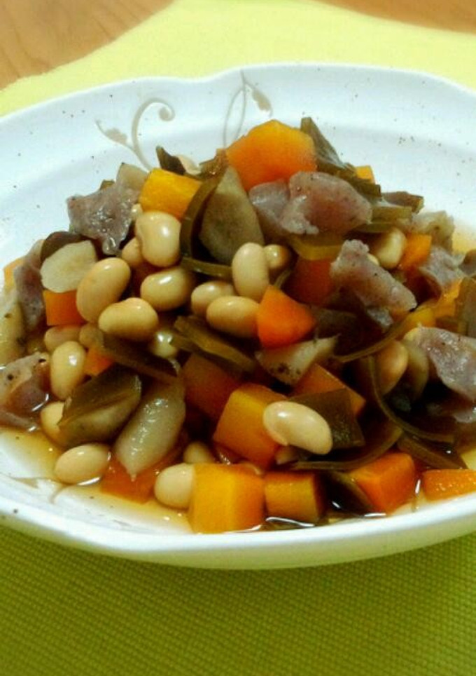簡単☆普通に美味しい大豆の煮物☆-レシピのメイン写真