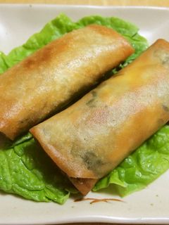 チーズinひじき春巻き-レシピのメイン写真