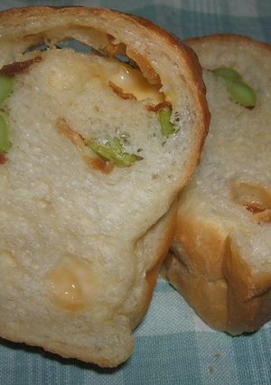 オニオン＆チーズ＠ミニ食パン-レシピのメイン写真
