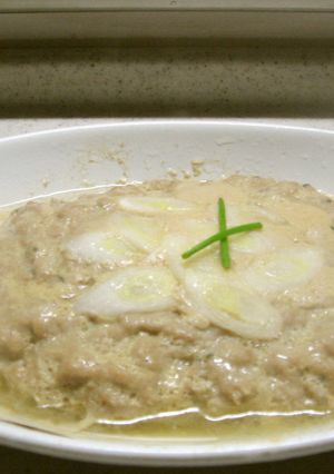 豆腐と挽肉のレンジ蒸し-レシピのメイン写真