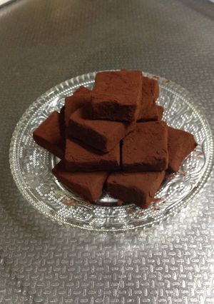 滑らか生チョコレート-レシピのメイン写真