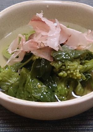超簡単!菜の花の煮浸し-レシピのメイン写真