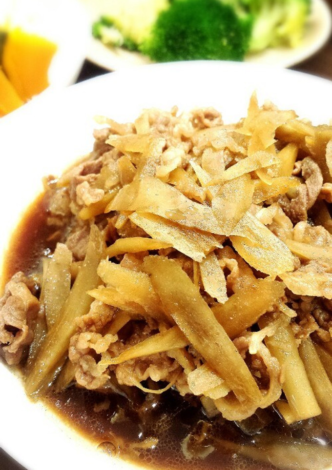 忙しい人必見！簡単♪牛肉とごぼうの炒め煮-レシピのメイン写真