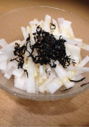 大根のひじきふりかけ和風サラダ-レシピのメイン写真